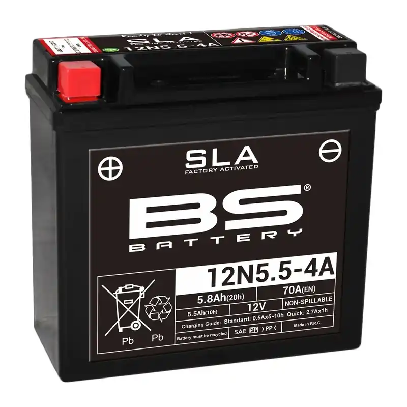 BS accu 12N5.5-4A SLA Beperkte Voorraad